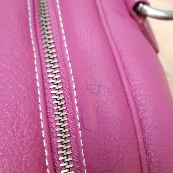 GIANI BERNINI | PINK LEATHER PURSE - Picture 5 of 5